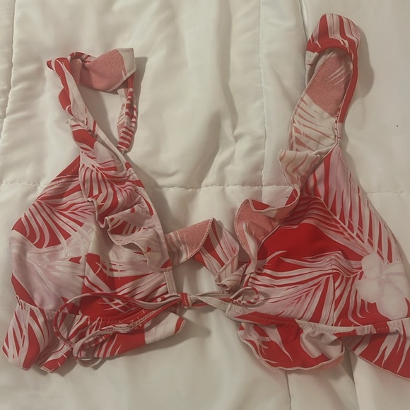 Red and white show me your mumu bikini - Picture 4 of 5